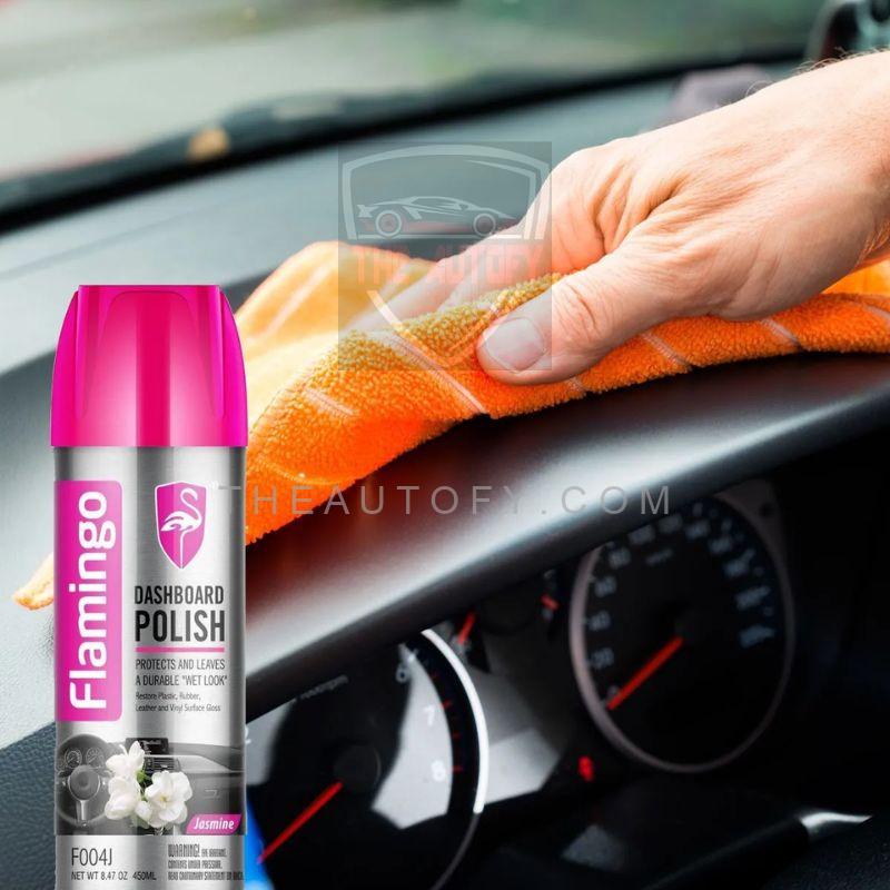 Flamingo Car Dashboard Polish - 450 ML