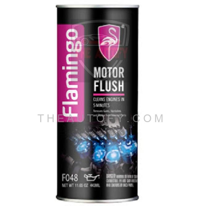 Flamingo Motor Flush 443ML - Black - THEAUTOFY.COM