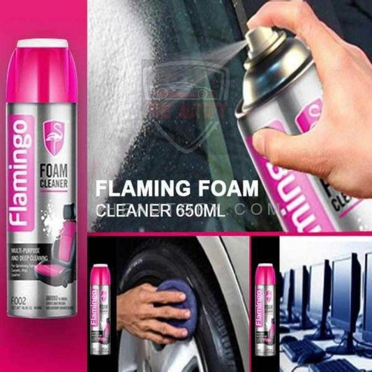Flamingo Multi Purpose Foam Cleaner - 650 ML - THEAUTOFY.COM