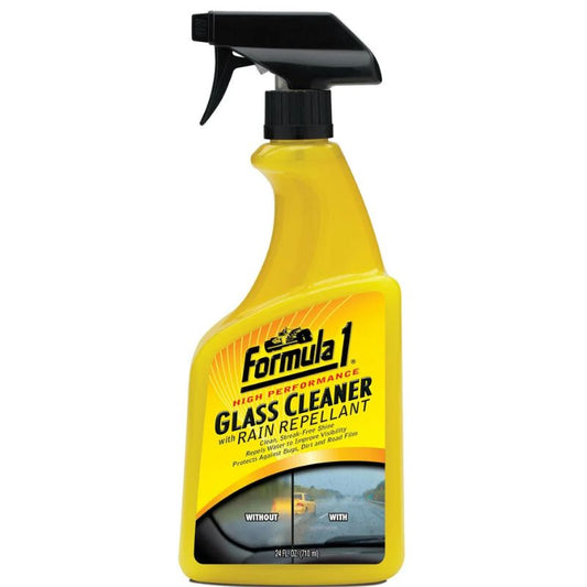 Formula 1 Glass Cleaner with Rain Repellent - 710ML - THEAUTOFY.COM
