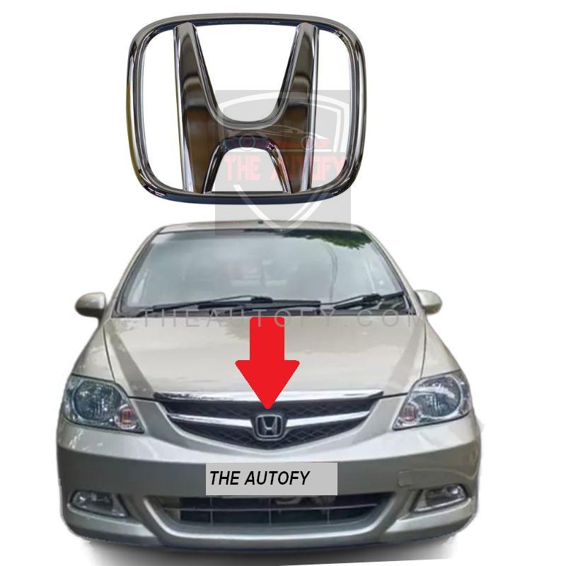 Honda City Front Grill H Logo - Model 2006-2009 - THEAUTOFY.COM