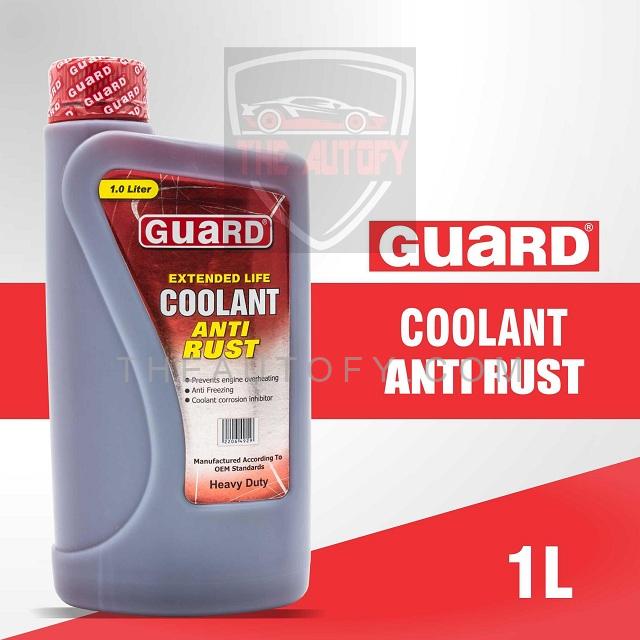 Guard Anti Rust & Anti Freeze Coolant (Red) - 1Litre - THEAUTOFY.COM