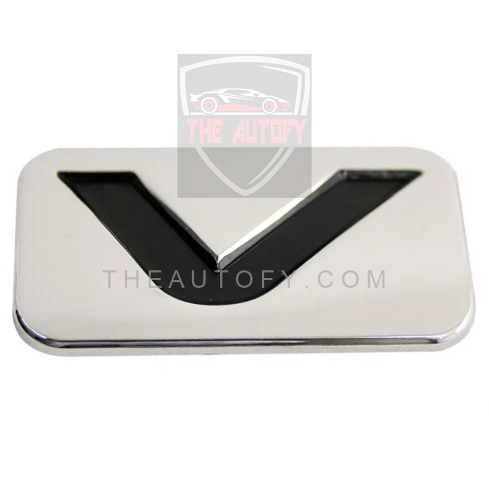 V Chrome Logo | Monogram