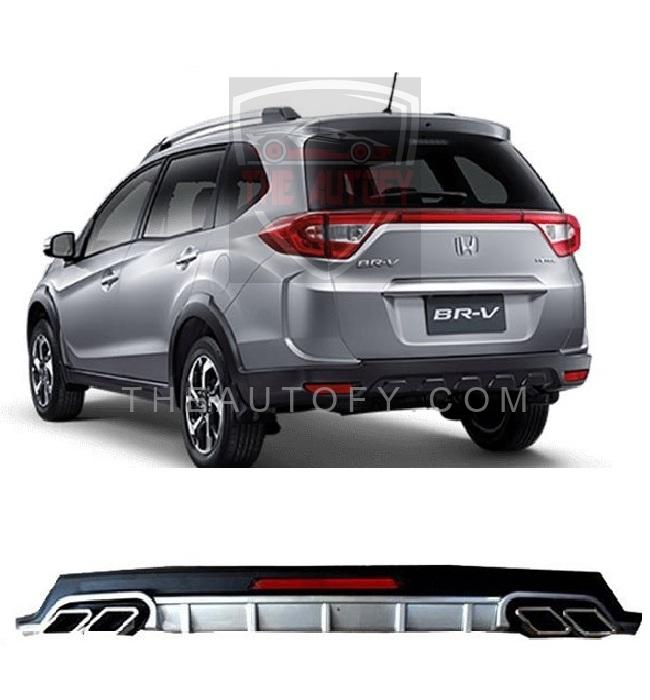 Honda BR-V Rear Bumper Diffuser - Model 2017-2025 - THEAUTOFY.COM