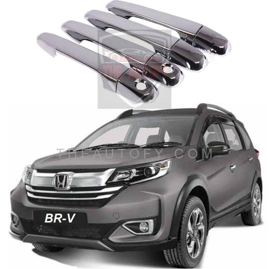 Honda BR-V Chrome Door Handle Covers 4pcs - Model 2017-2025 - THEAUTOFY.COM