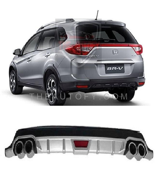 Honda BR-V Rear Bumper Diffuser - Model 2017-2025 - THEAUTOFY.COM