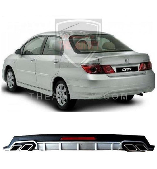 Honda City Rear Bumper Diffuser - Model 2006-2009 - THEAUTOFY.COM