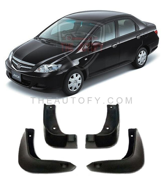 Honda City Mud Flaps 4pcs - Model 2006-2009 - THEAUTOFY.COM