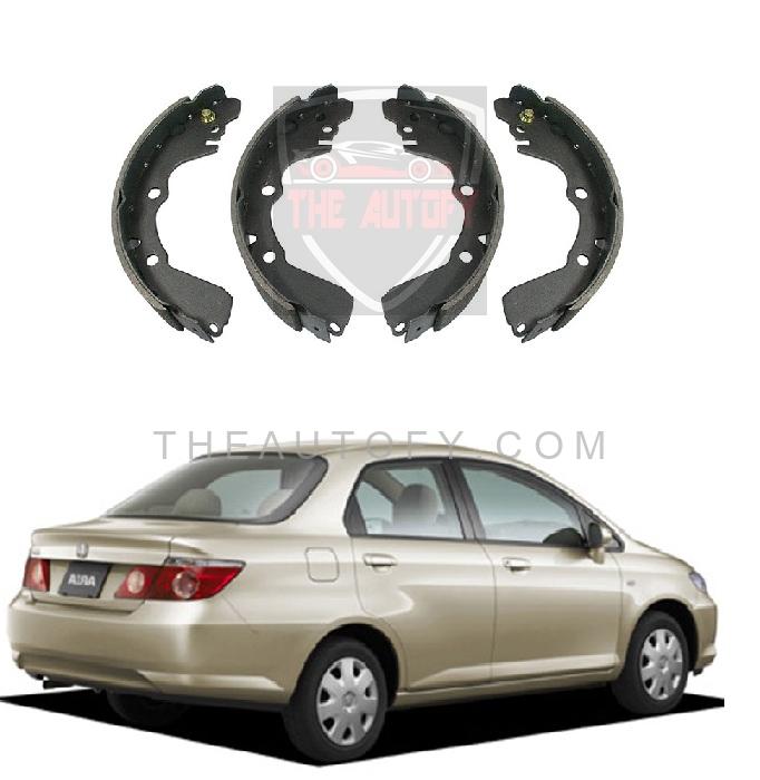 Honda City Rear Brake Shoe - Model 2006-2009