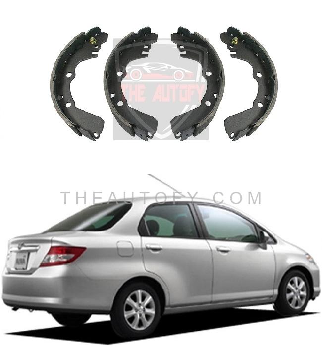 Honda City Rear Brake Shoe - Model 2003-2006 - THEAUTOFY.COM
