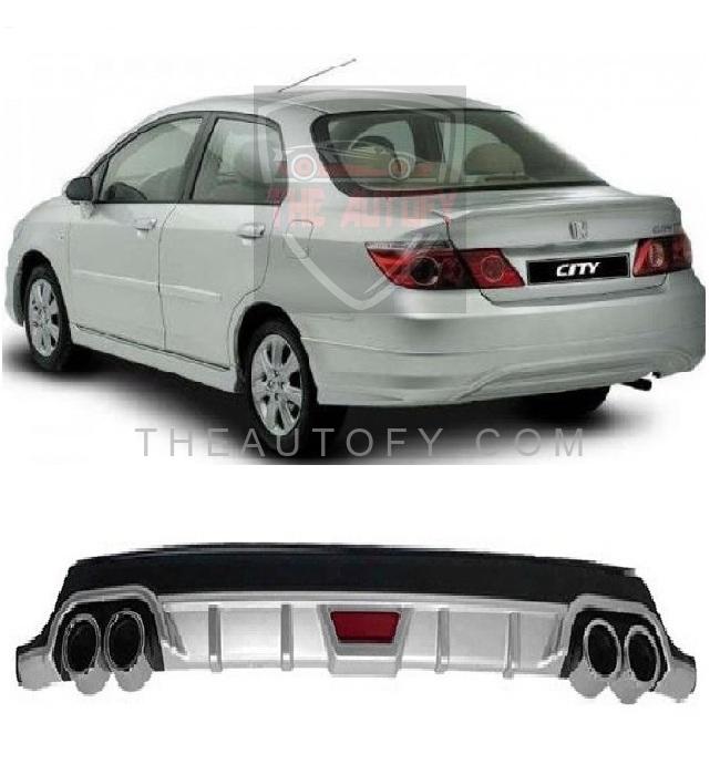 Honda City Rear Bumper Diffuser - Model 2006-2009 - THEAUTOFY.COM