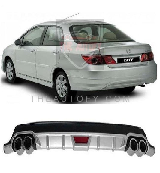 Honda City Rear Bumper Diffuser - Model 2006-2009 - THEAUTOFY.COM