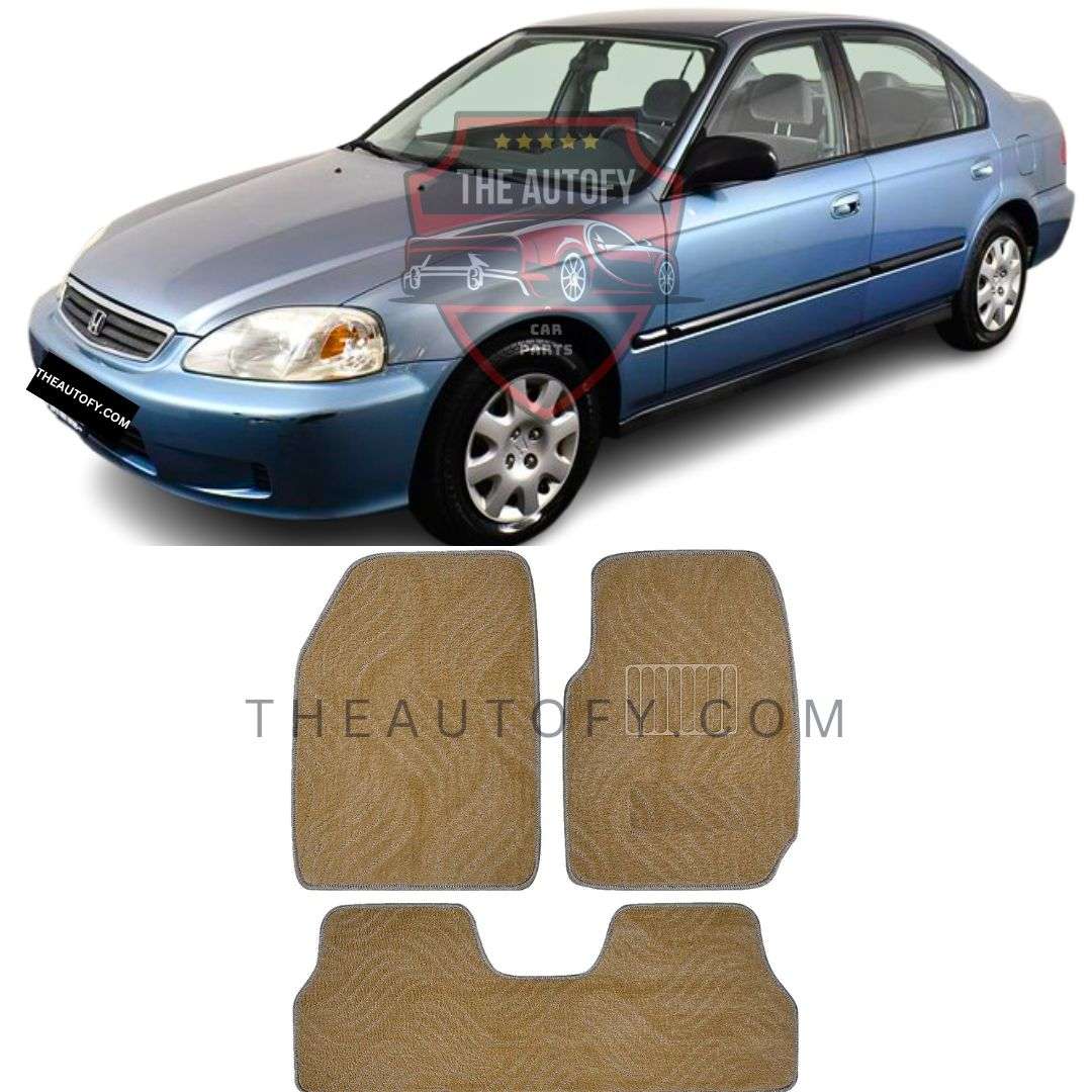 Honda Civic Floor Mats - Model 1996-2001 - THEAUTOFY.COM