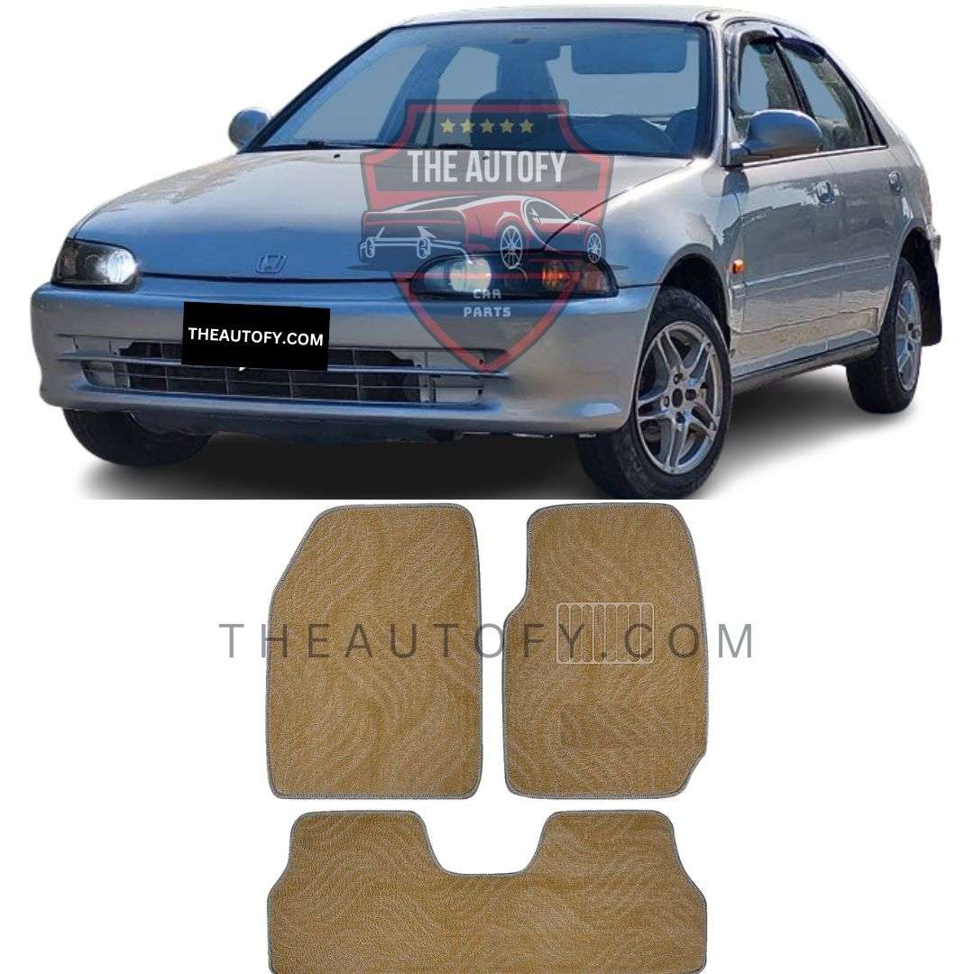 Honda Civic Floor Mats - Model 1992-1996 - THEAUTOFY.COM