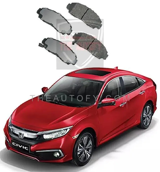 Honda Civic Front Brake Pads - Model 2016-2022