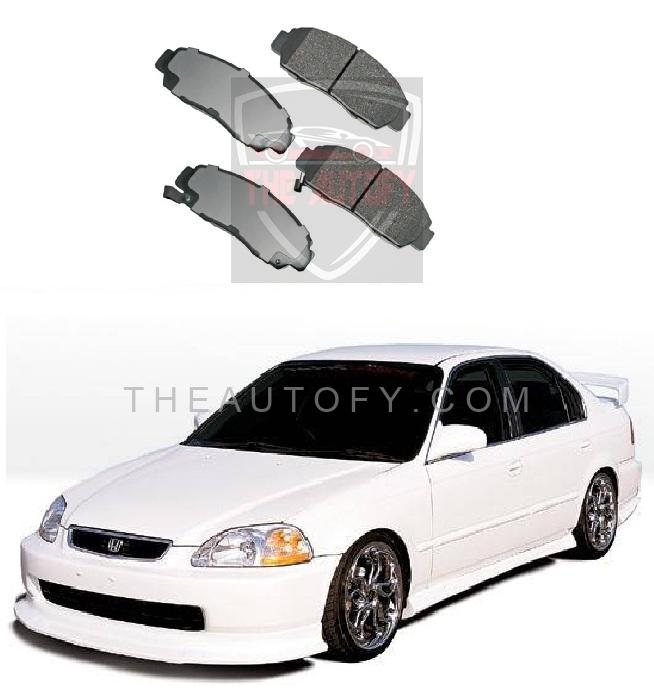 Honda Civic Front Brake Pads - Model 1996-2001