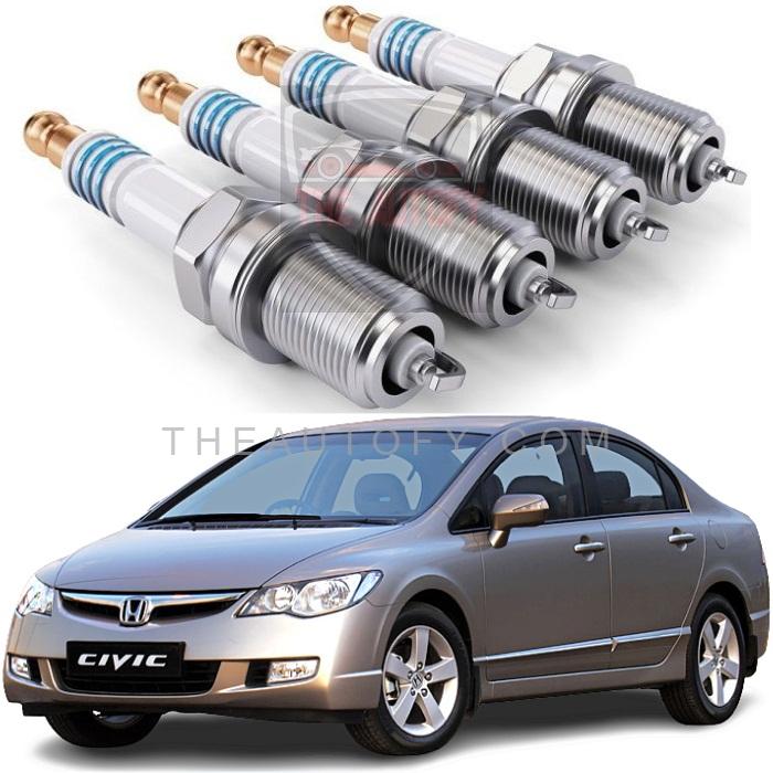 Honda Civic Spark Plugs Set of 4pcs - Model 2006-2012 - THEAUTOFY.COM