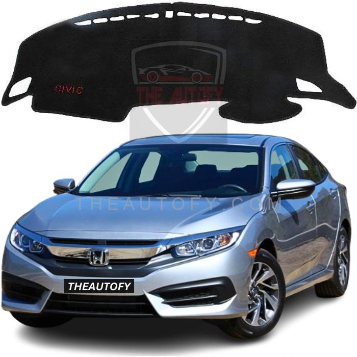 Honda Civic Dashboard Carpet Mat - Model 2016-2022