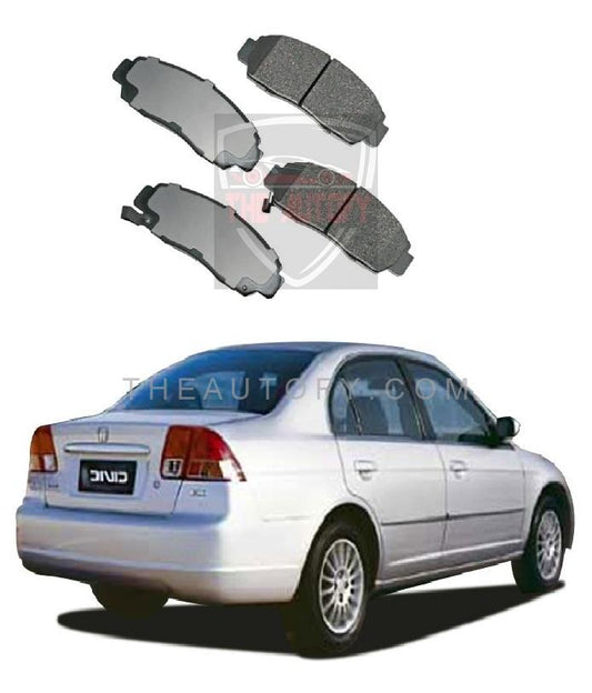 Honda Civic Rear Brake Pads - Model 2001-2006 - THEAUTOFY.COM