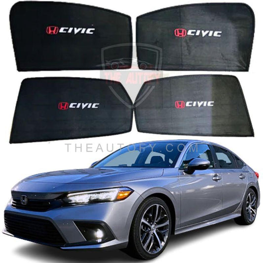 Honda Civic Side Sun Shades – Model 2022-2025 - THEAUTOFY.COM