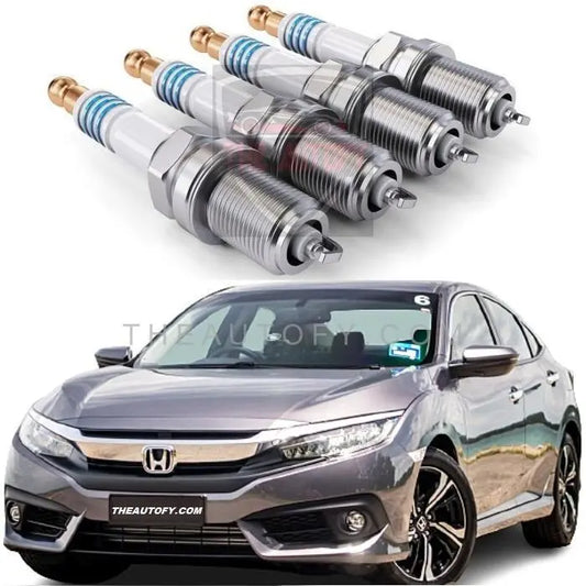 Honda Civic Spark Plugs Set of 4pcs - Model 2016-2022 - THEAUTOFY.COM