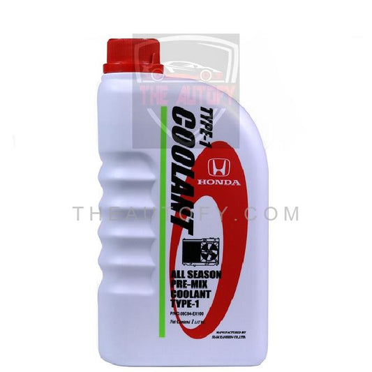 Honda Genuine Coolant Type-1 - 1 Ltr - THEAUTOFY.COM