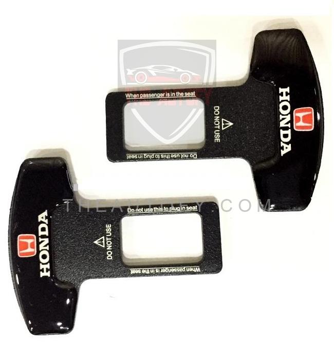 Honda Mini Seat Belt Clips | Safety Belt Buckles - 2pcs - THEAUTOFY.COM