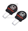 Honda-Seat-belt-Clip-Round-Rubber-Black-Pair