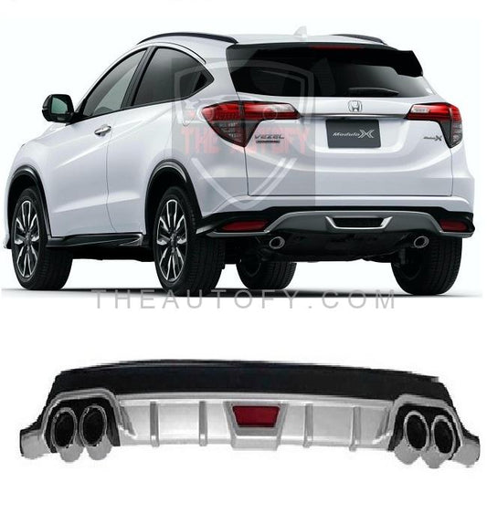 Honda Vezel Rear Bumper Diffuser - Model 2013-2022 - THEAUTOFY.COM