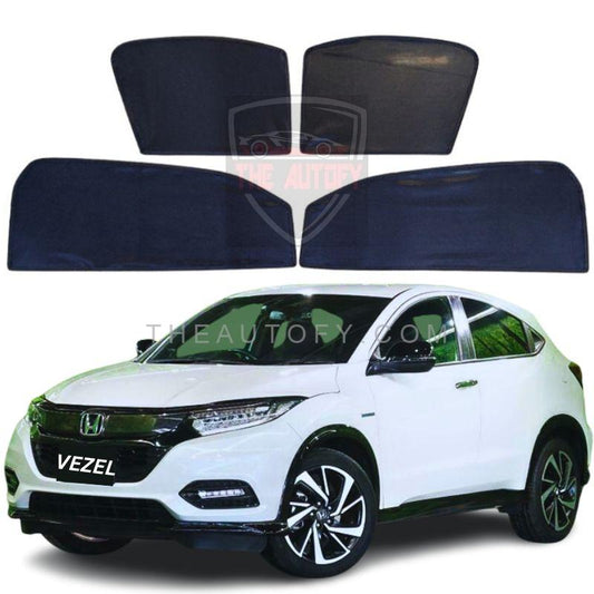 Honda Vezel Sun Shades 4pcs - Model 2013-2022 - THEAUTOFY.COM