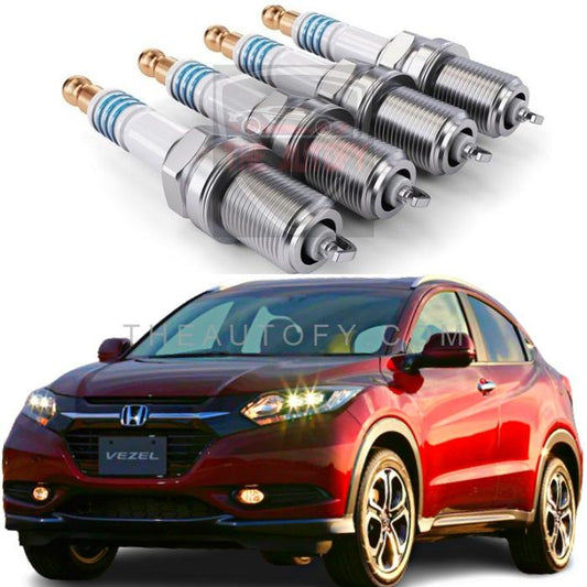 Honda Vezel Spark Plugs Set of 4pcs - Model 2013-2022 - THEAUTOFY.COM