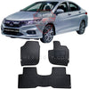 HondaCity7DRexineFloorMatsBlack-2021-2026