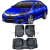 HondaCityGracePremiumLuxuryBest5DCustomFitFloorMatsSetBlack-_15