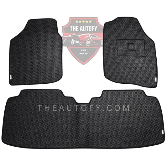 Honda City Rexine Floor Mats - Model 2009-2021