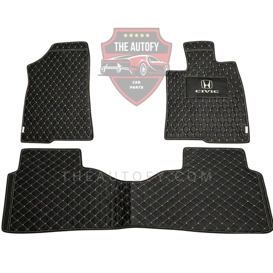 Honda Civic 7D Flat Floor Mats – Model 2022-2026