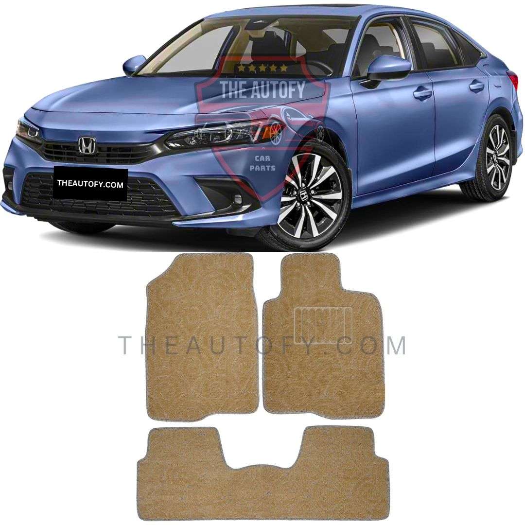 Honda Civic Floor Mats – Model 2022-2025 - THEAUTOFY.COM