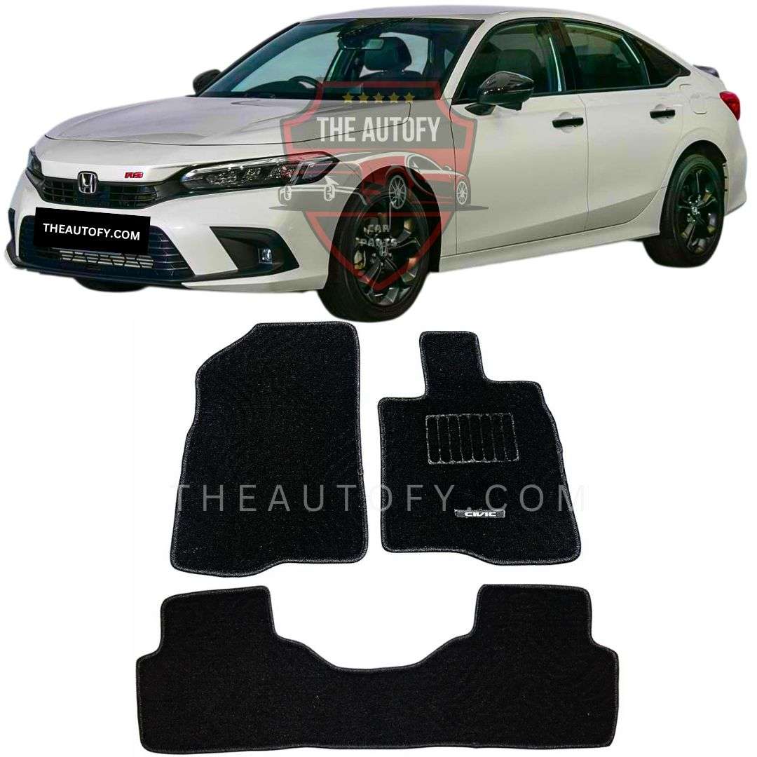 Honda Civic Floor Mats – Model 2022-2025 - THEAUTOFY.COM