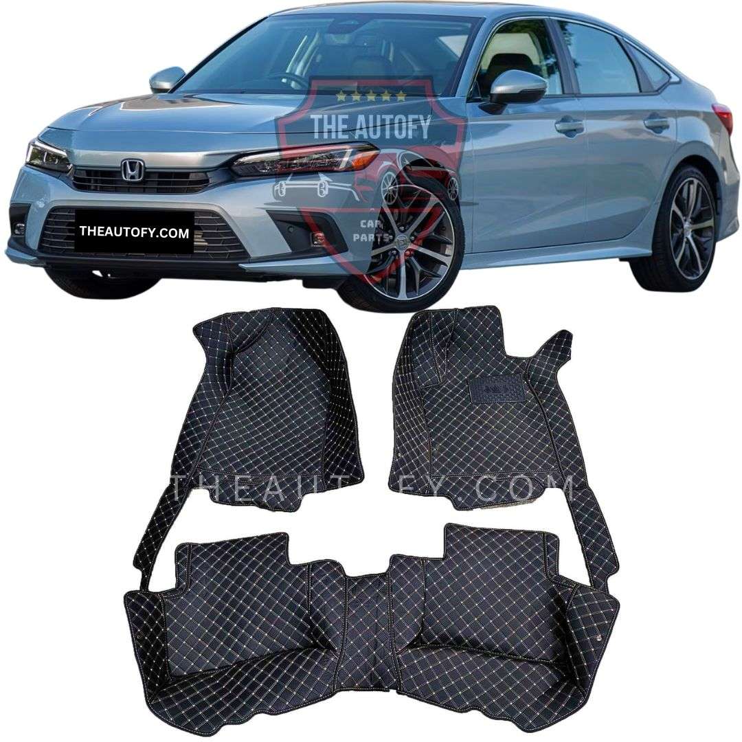 Honda Civic Floor Mats – Model 2022-2025 - THEAUTOFY.COM