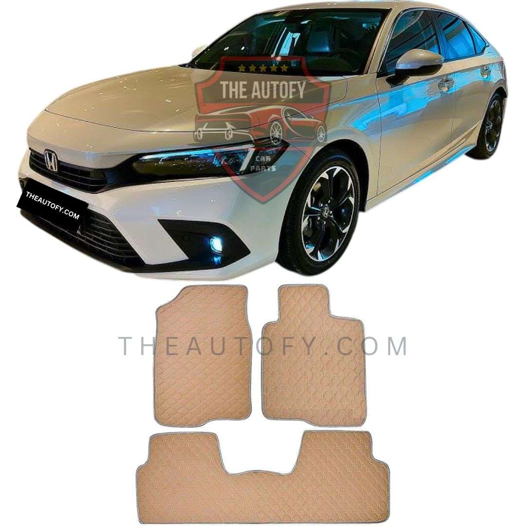 Honda Civic Floor Mats – Model 2022-2025 - THEAUTOFY.COM