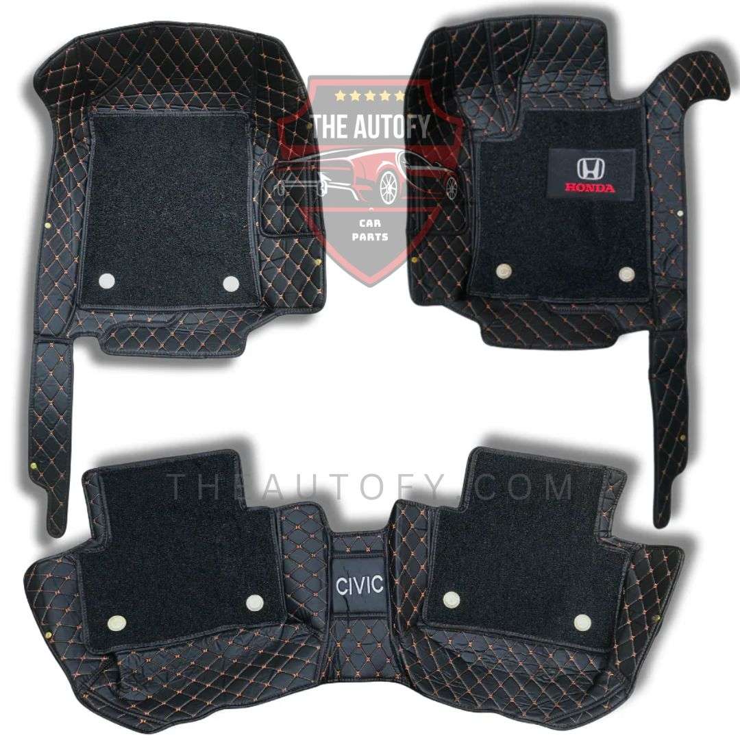 Honda Civic Floor Mats – Model 2022-2025 - THEAUTOFY.COM