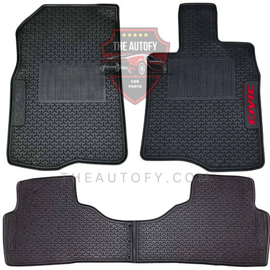 Honda Civic Floor Mats – Model 2022-2025 - THEAUTOFY.COM
