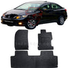 HondaCivicRebirthRexineFloorMatsSetBlack