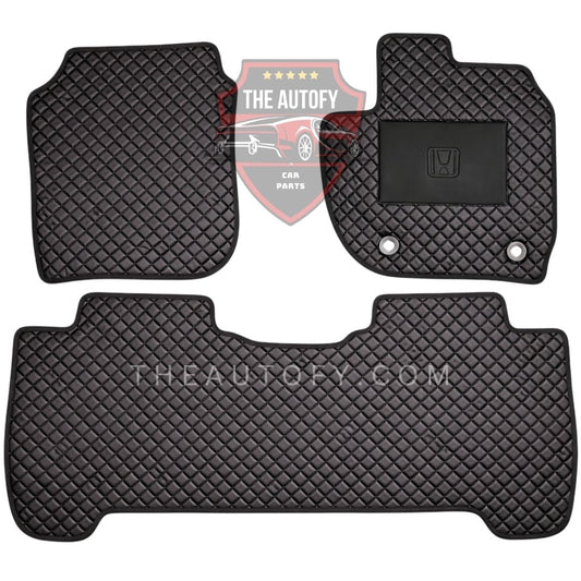 Honda Fit Rexine Floor Mats - Model 2007-2013