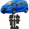 HondaFreed7DDiamondStitchedFloorMatsBlack