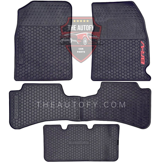 Honda BRV Latex Rubber Floor Mats - Model 2017-2026
