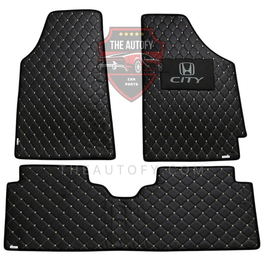 Honda City 7D Flat Floor Mats - Model 1996-2003