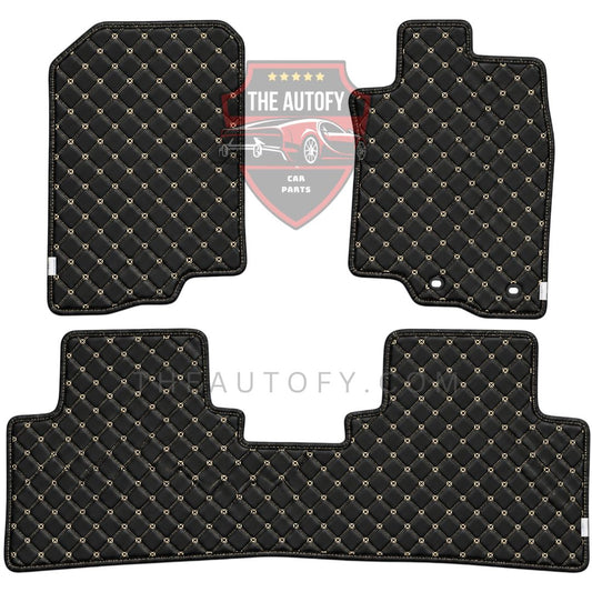 Honda Insight 7D Flat Floor Mats - Model 2009-2014