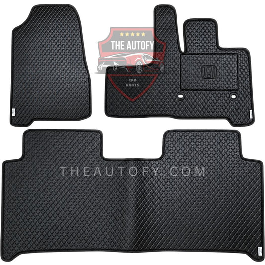 Honda N WGN Rexine Floor Mats - Model 2013-2019