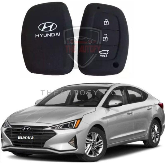 Hyundai Elantra Silicon Key Cover - Model 2021-2024 - THEAUTOFY.COM