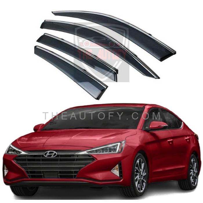 Hyundai Elantra Air Press / Sun Visor 4pcs - Model 2021-2024